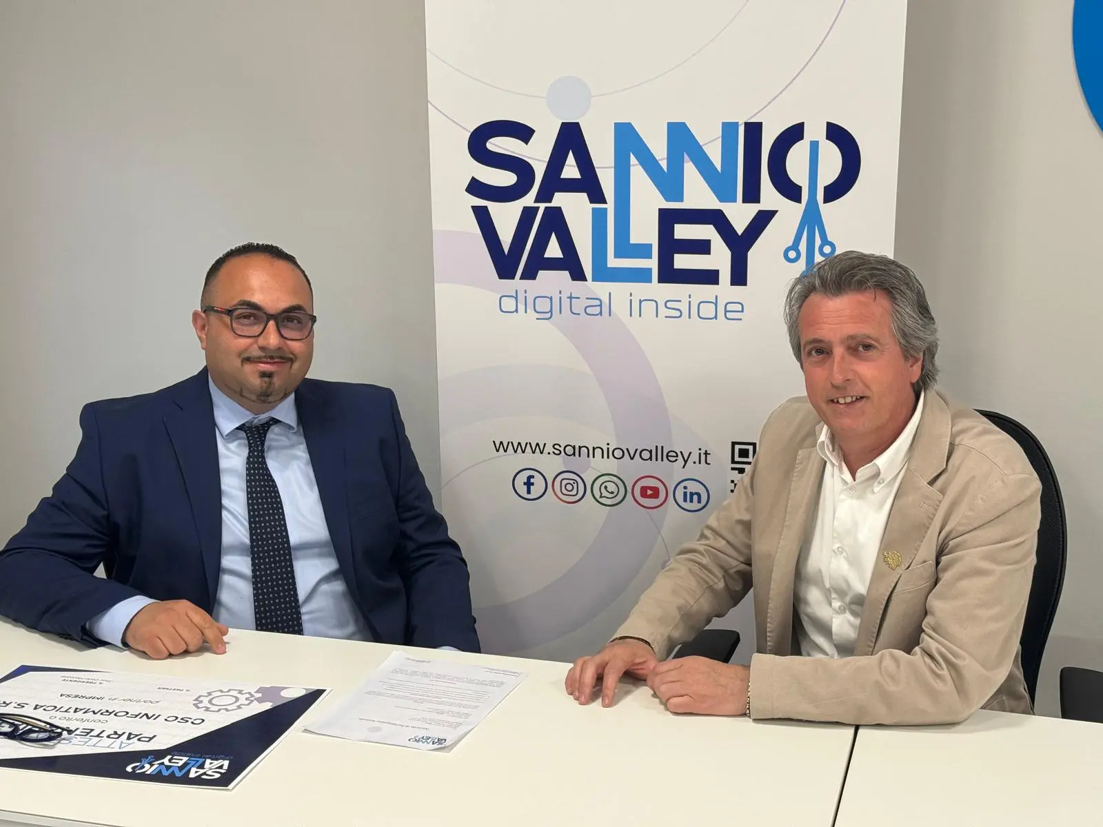 CSC annuncia una nuova partnership strategica con Sannio Valley
