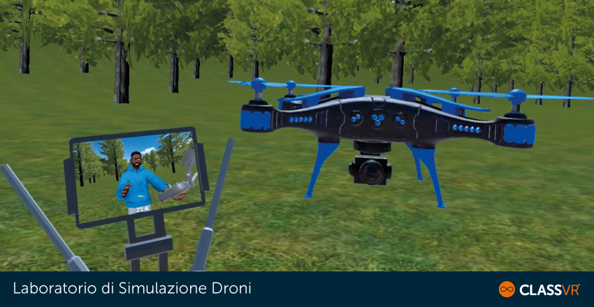 Laboratorio Simulazione Droni VR