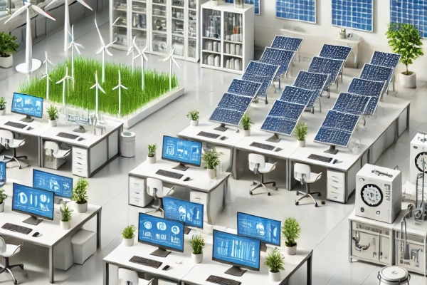 Laboratorio di Energia Rinnovabile: Formazione Completa nelle Tecnologie Sostenibili