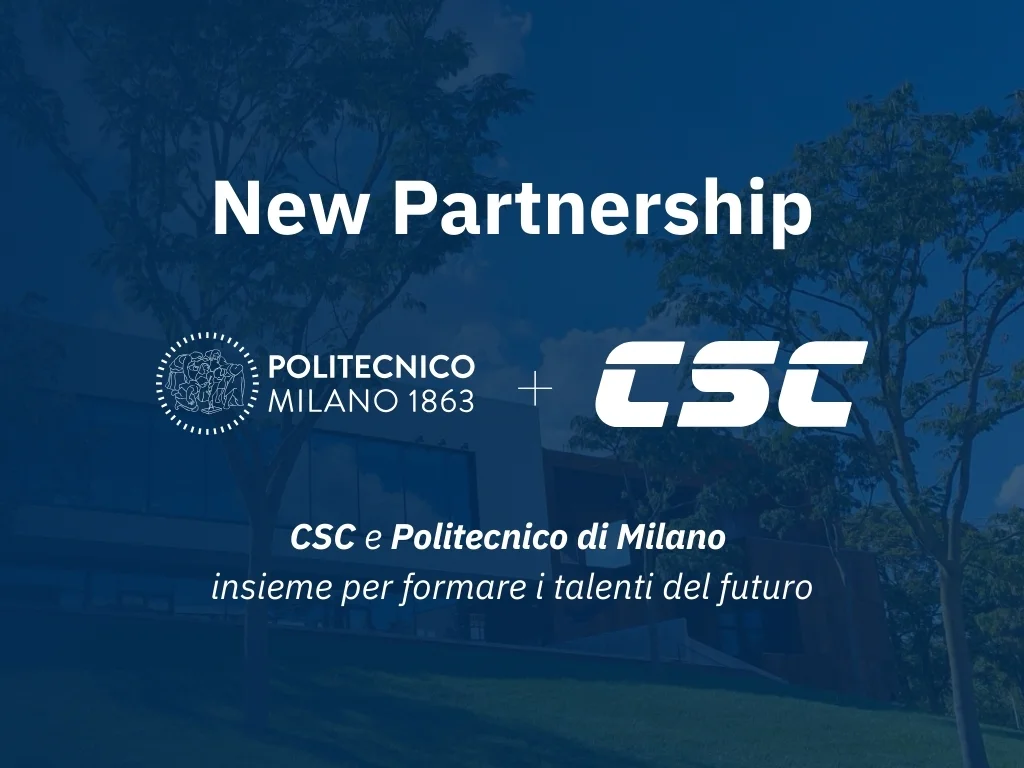 CSC Informatica e Politecnico di Milano: insieme per formare i talenti del futuro